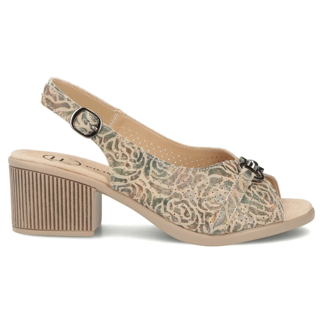 Leather sandals Filippo DS7645/26 MLT multicolor