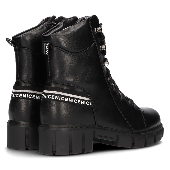 Botki typu workery Filippo DBT3037/21 BK czarne