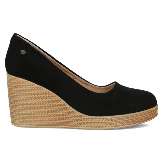 Leather shoes Filippo DP3521/24 BK SU black
