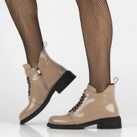 Leather ankle boots Filippo DBT6318/24 BE beige