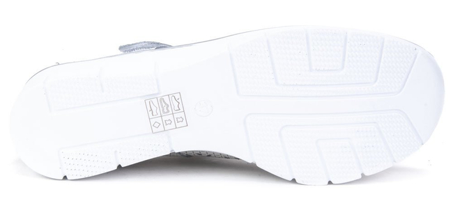 Półbuty Filippo DP640/19 WH white