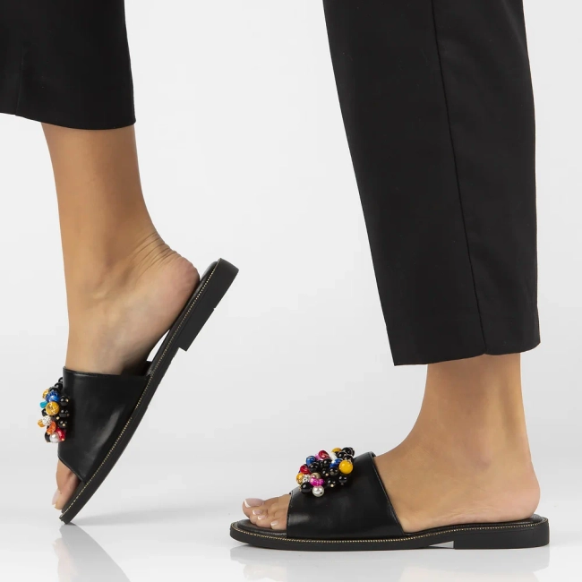 Slippers Filippo DK6233/25 BK black