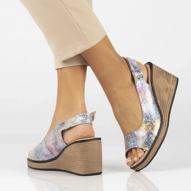 Leather sandals Filippo DS4508/24 MLT multicolor