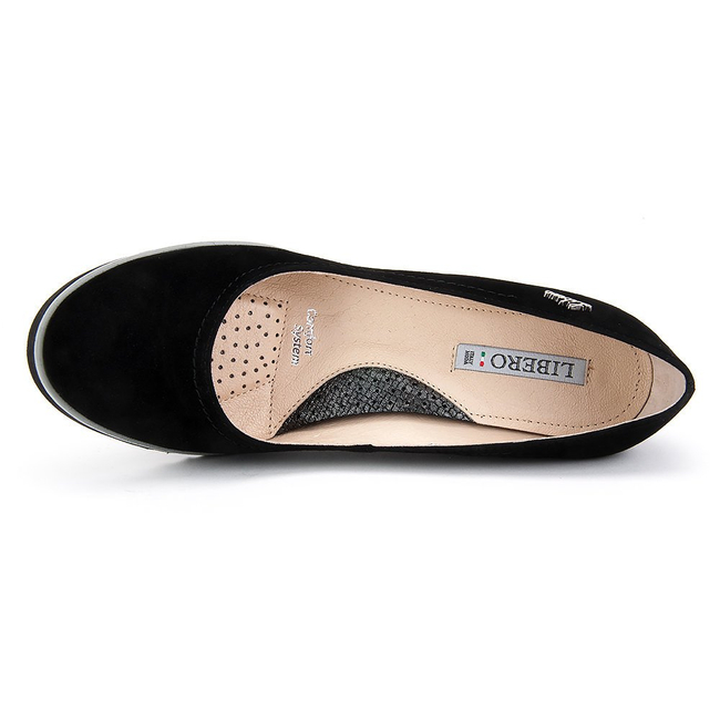 Czółenka Libero 8035 k. 135/148 czarne