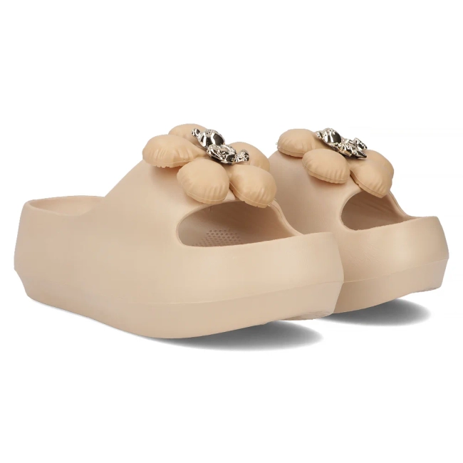 Klapki Filippo DK6689/24 TP taupe