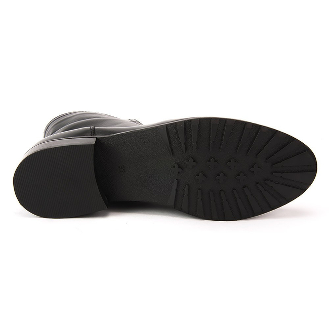 Botki EKSBUT 64-3520-155-1G czarny lico