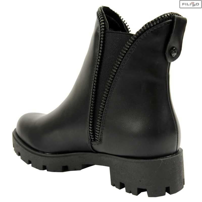 Ankle boots VINCEZA r15-d-bt-48 black 9028543