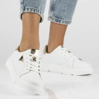 Leather shoes Filippo DP4529/24 WH white