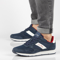 Leather shoes Filippo MSP2117/21 NV navy blue