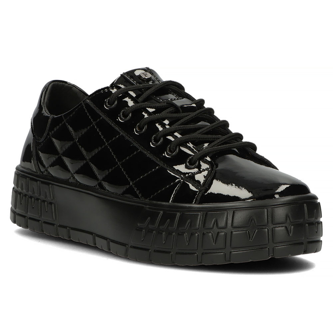 Leather shoes FILIPPO DP3932/22 BK black