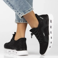 Sneakersy Rieker M6066-01 czarne