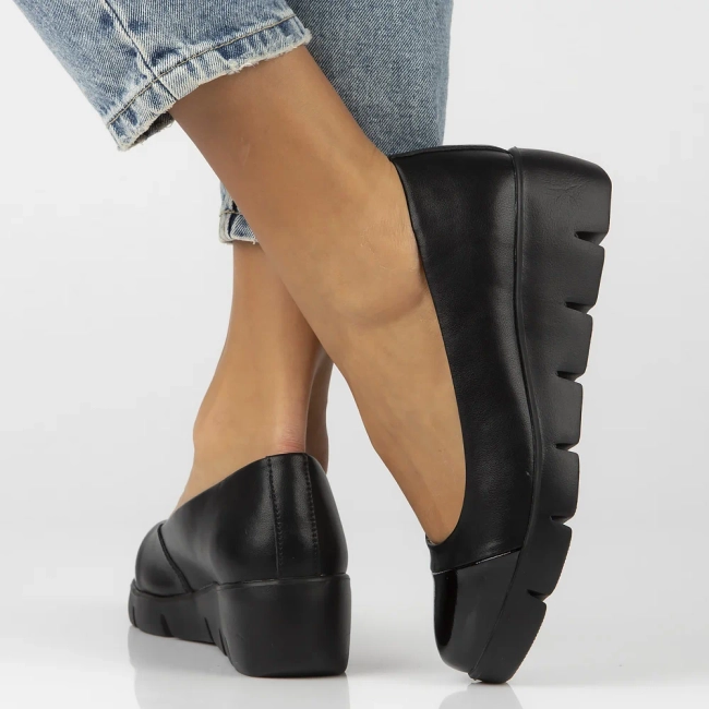 Leather shoes Filippo DP6758/25 BK black