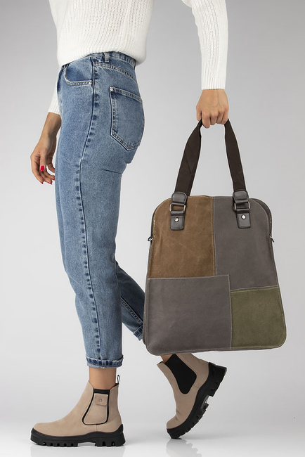 Filippo handbag AS-121 green-brown