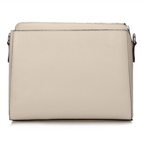 Handbag Toscanio Leather Messenger Bag A179 cream