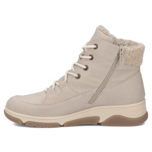 Botki Rieker L5603-60 beżowe