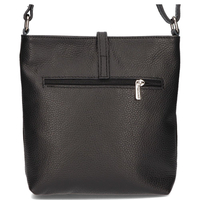 Handbag Toscanio Suede Messenger Bag A88 black