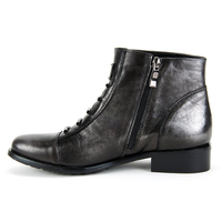 Ankle boots EKSBUT 66-4088-E04-1G Black/Silver