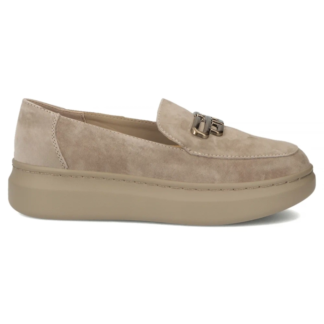 Leather shoes Filippo DP7216/25 BE beige