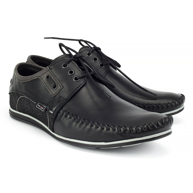 Shoes Filippo 846/11 Black Face