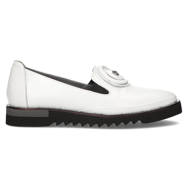 Leather shoes Filippo DP3915/22 WH white