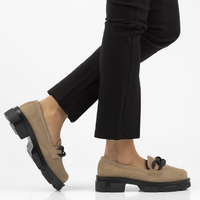 Leather shoes Filippo DP3221/23 BE BK beige