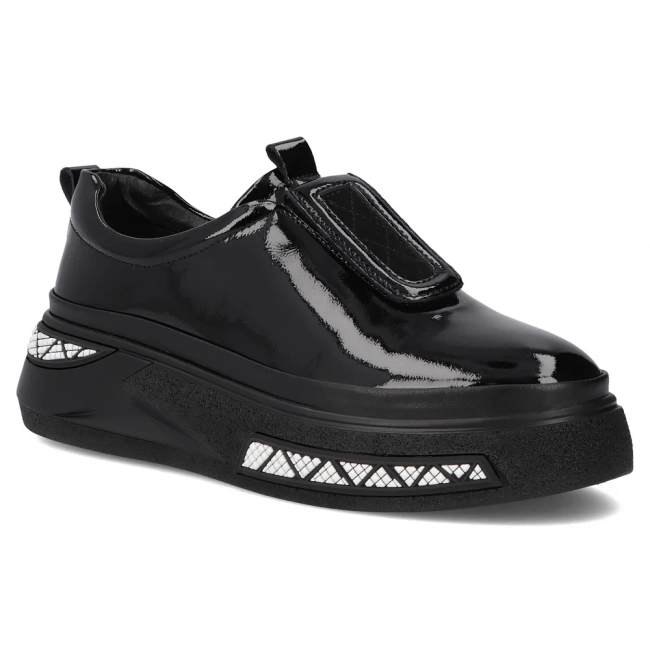 Leather shoes Filippo DP7286/25 BK L black