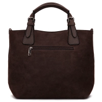 Dark brown handbag Heidi