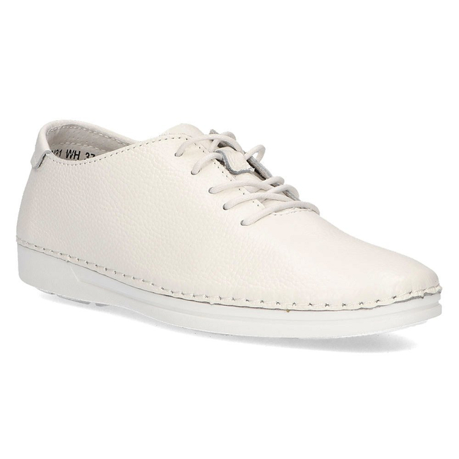 Leather shoes Filippo DP2133/21 WH white