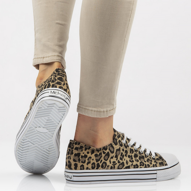 Sneakers MCKEY r15-d-tn-623 Leopard