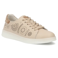Leather shoes Filippo DP7681/26 BE beige