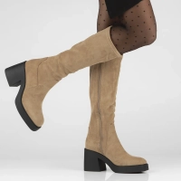 Kozaki Filippo DKZ4999/23 BE beżowe