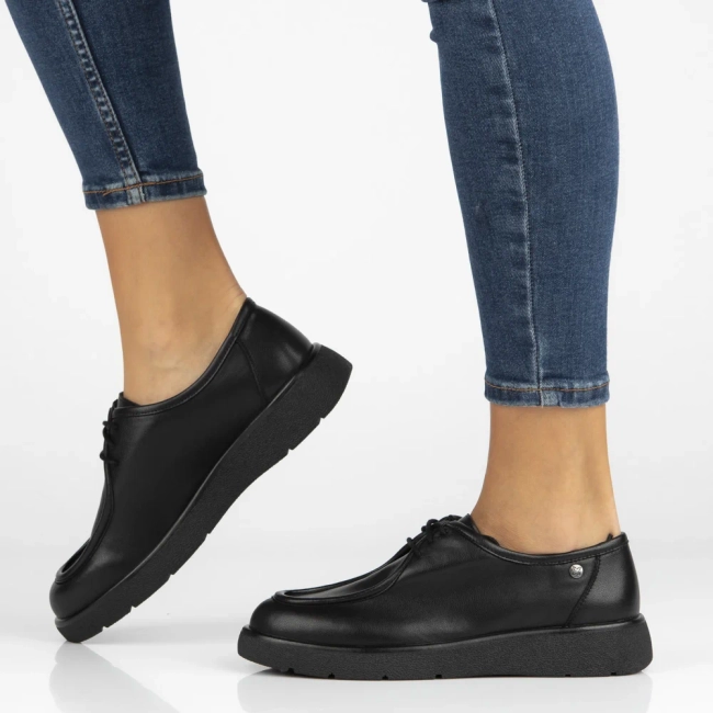 Leather shoes Maciejka K7189-01/00-1 black