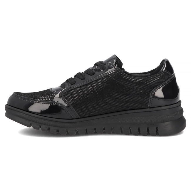 Skórzane półbuty Filippo DP8105/26 BK czarne