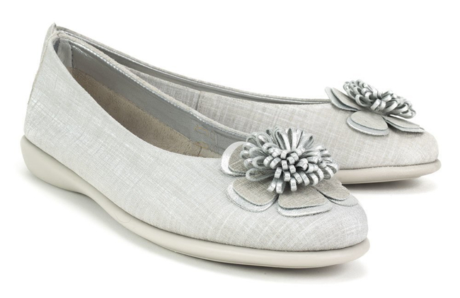 Baleriny The Flexx Misspoke A103/38 Silver/Silver