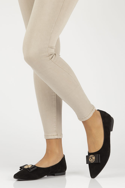 Leather shoes Filippo DP3683/22 BK black