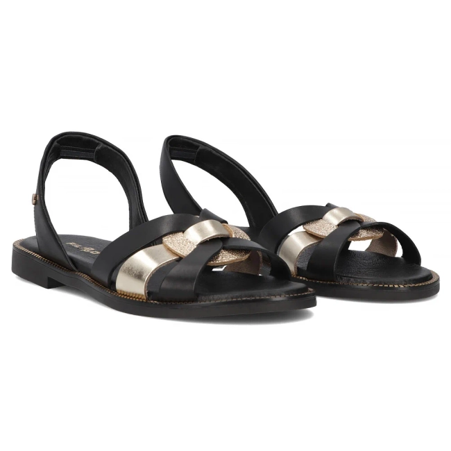 Leather sandals Filippo 40382 black