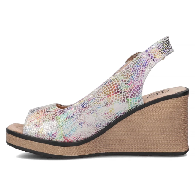 Leather sandals Filippo DS4508/24 MLT multicolor