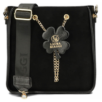 Handbag Messenger Bag Laura Biaggi E-261 black