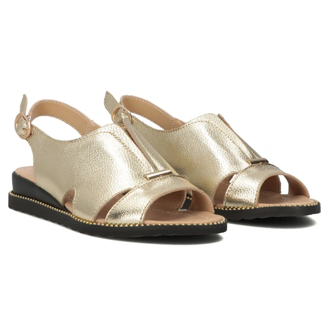 Leather sandals Filippo DS4470/25 GO gold