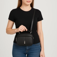Black shoulderbag soft case