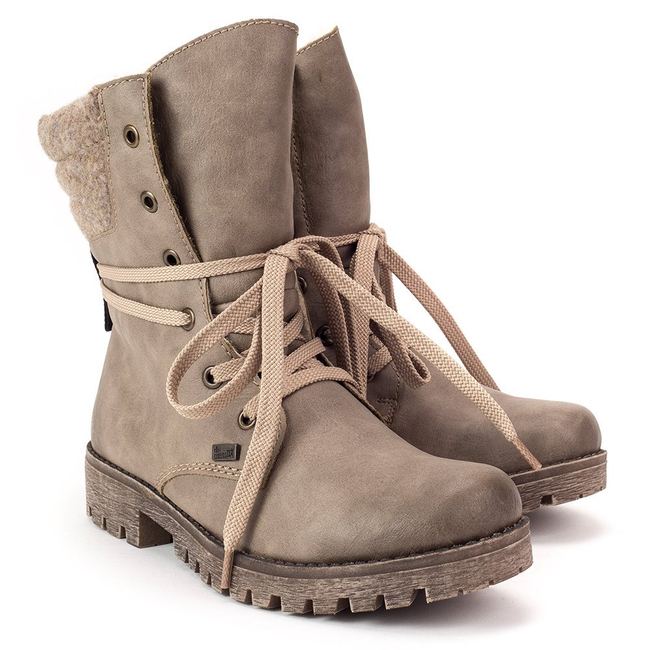 Botki Rieker 78531-64 Beige Combination