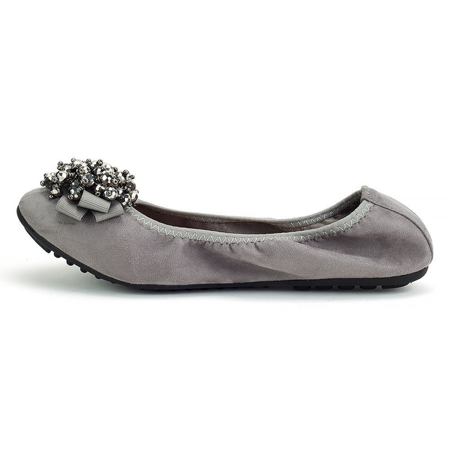 Filippo Ballerinas DP153/18 GR grey