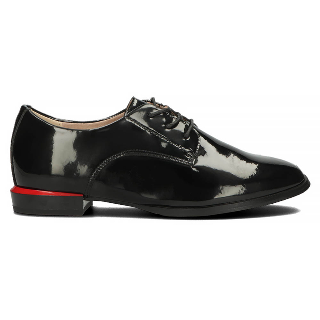 Leather shoes Filippo DP4188/22 BK black