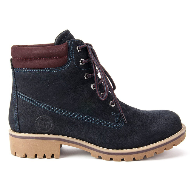 Botki Marco Tozzi 2/2-26248/29 849 NAVY/MERLOT