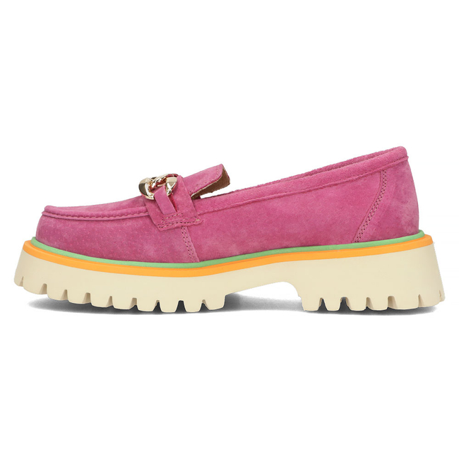 Leather shoes Filippo DP4589/23 FH pink