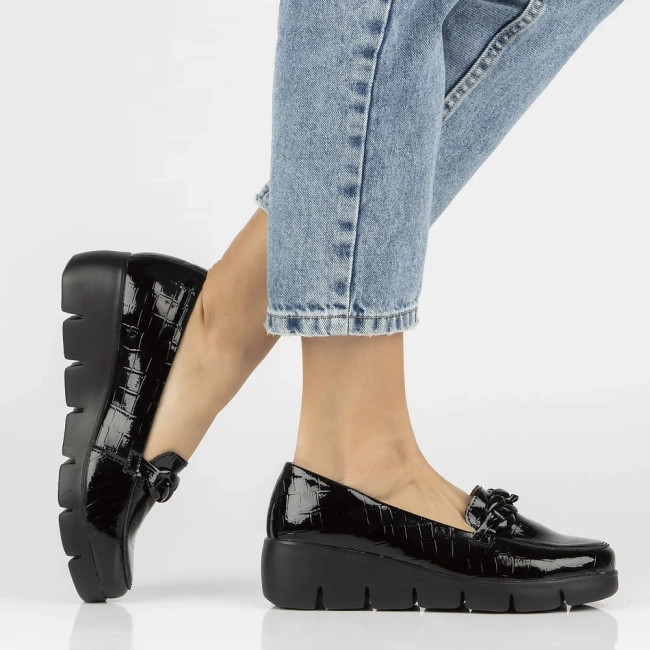 Leather shoes Filippo DP4128/24 BK black