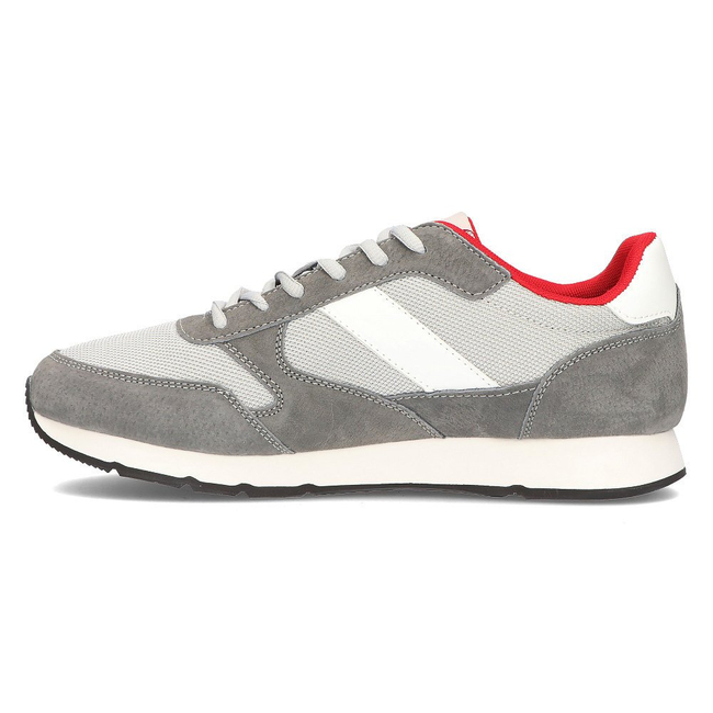 Leather shoes Filippo MSP2117/21 GR gray