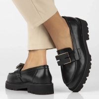 Leather shoes Filippo DP6450/24 BK black