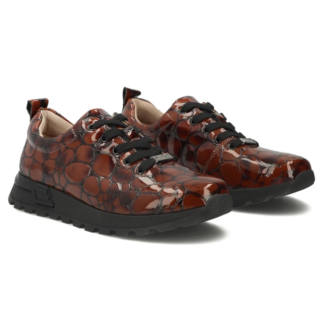 Leather shoes Filippo DP8289/26 BR brown