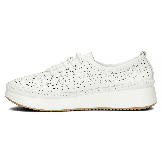 Leather shoes Filippo DP4606/23 WH white